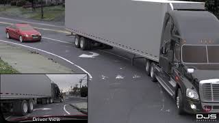Sideswipe Collision Reconstruction Animation