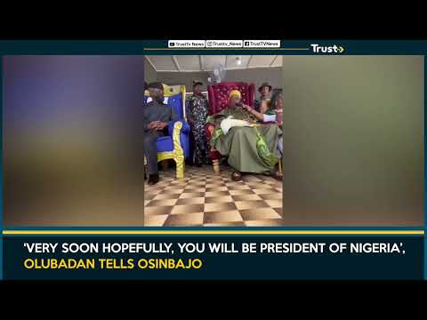 ‘Very Soon Hopefully, You Will Be President Of Nigeria’, Olubadan Tells Osinbajo | TRUST TV