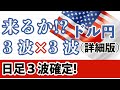 絶好の買い場 ３波 × ３波 来るか！？分析通り日足がトレンド転換！大利確祭りに！週足から１時間足まで細かく分析しています。 #ドル円 #FX #FXトレード