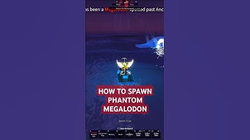 HOW TO SPAWN PHANTOM MEGALODON IN FISCH #zmrhabe #roblox #fisch
