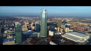 4K drone shot by Kian Creative Studios (Downtown OKC)
