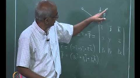 Mod-05 Lec-33 Angular Momentum