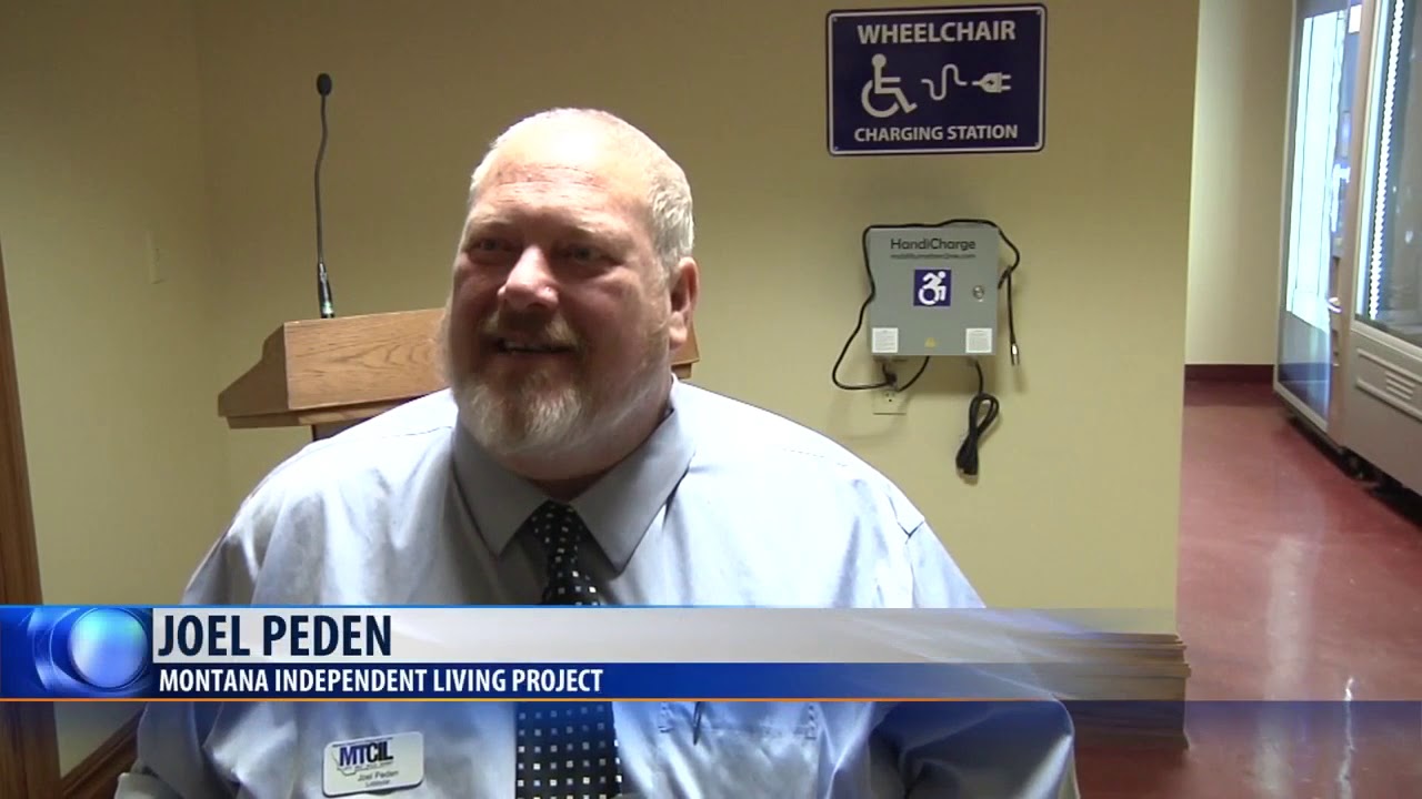 Montana State Capitol installs first electric wheelchair charging