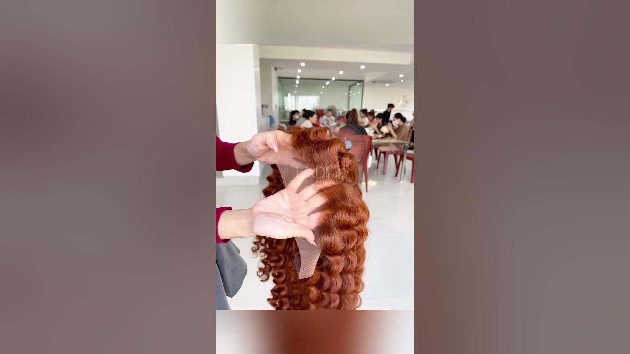 Wigs are made from real human hair, raw materials from real Vietnamese