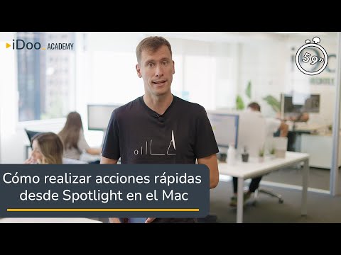 Cómo realizar acciones rápidas desde Spotlight en el Mac