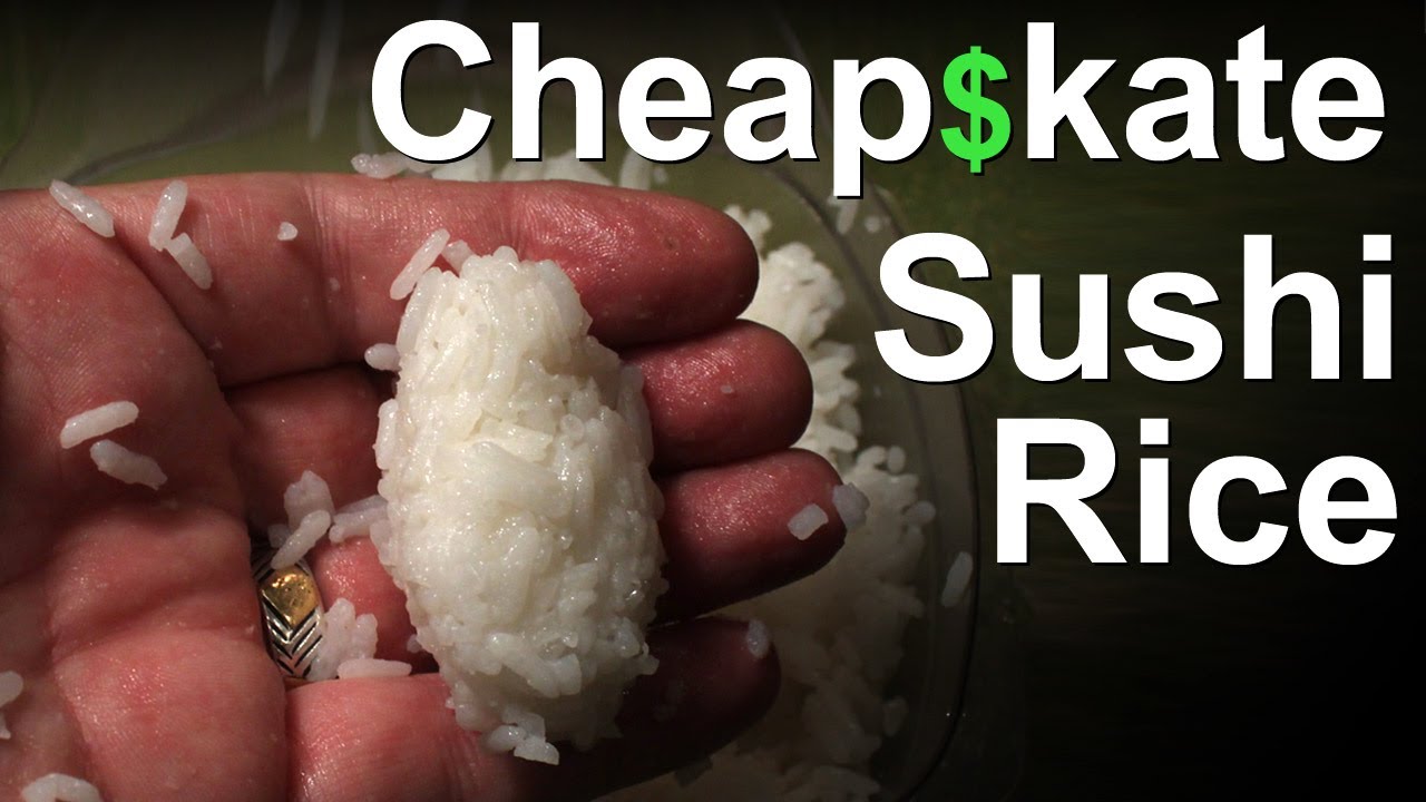 Best Cheap Sushi Rice - Recipe - YouTube