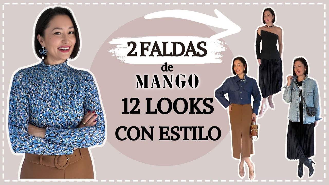 2 Faldas y 12 LOOKS con ESTILO: Inspírate y sé tendencia#katyamuir#faldastendendencia
