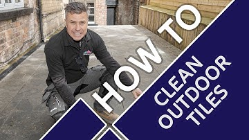 How to Clean Outdoor Tiles and Paving Slabs feat. Craig Phillips | AMAZING TRANSFORMATION!