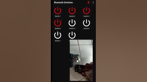 control relay 8channel via android