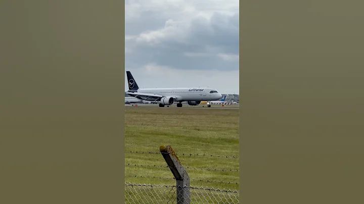 Lufthansa A321 Neo Landing #avaition #spotter #lufthansa #airbus  #a321 #neo #landing #germany #fyp