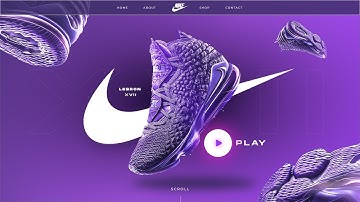 Web Design Timelapse: Nike Homepage | Wix Studio (Webpage Design)