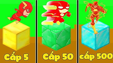 ONE VÀ NOOB YETI THỬ THÁCH CHƠI MINI GAME TRỞ THÀNH FLASH SIÊU TỐC ĐỘ TRONG MINECRAFT