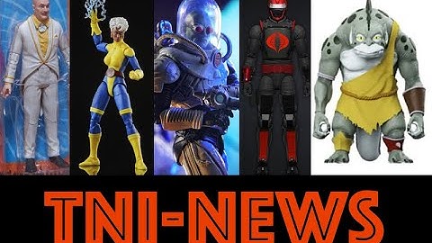 TNInews: McFarlane, Hasbro, Super7, Mattel Reveals And More