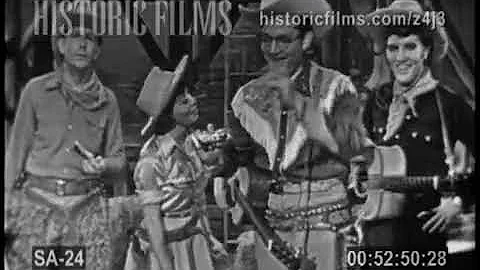 ELVIS PRESLEY on THE STEVE ALLEN SHOW 1956 "Range ...