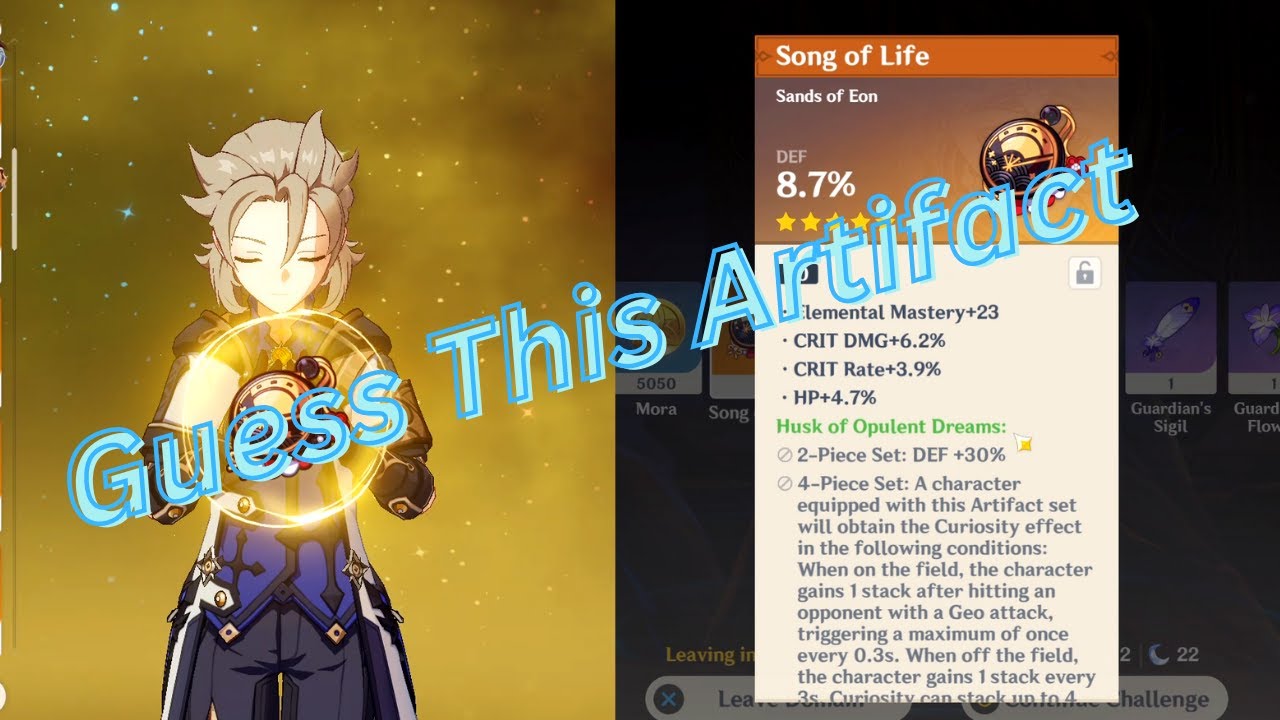 Perfect artifact doesn't exist part 2 | albedo def sands (Genshin Impat)