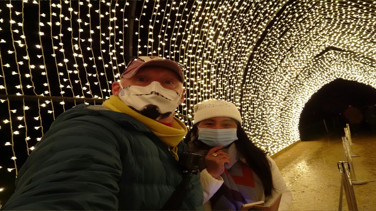 Stourhead House Christmas Lights