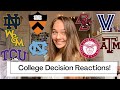 College Decision Reactions 2021! (but realistic...)