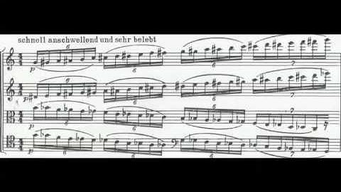 Anton Webern: String Quartet (1905)