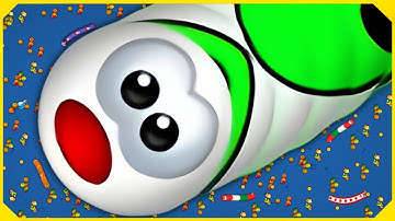 🐍WORMSZONE.IO | GIANT SLITHER SNAKE TOP 01 / Epic Worms Zone Best Gameplay! | Rahul Snake Game