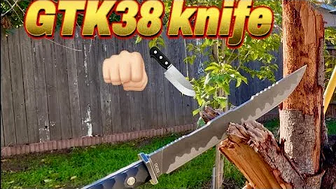 GTK38  Tactical Tanto knife 