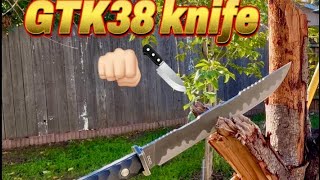 GTK38  Tactical Tanto knife 