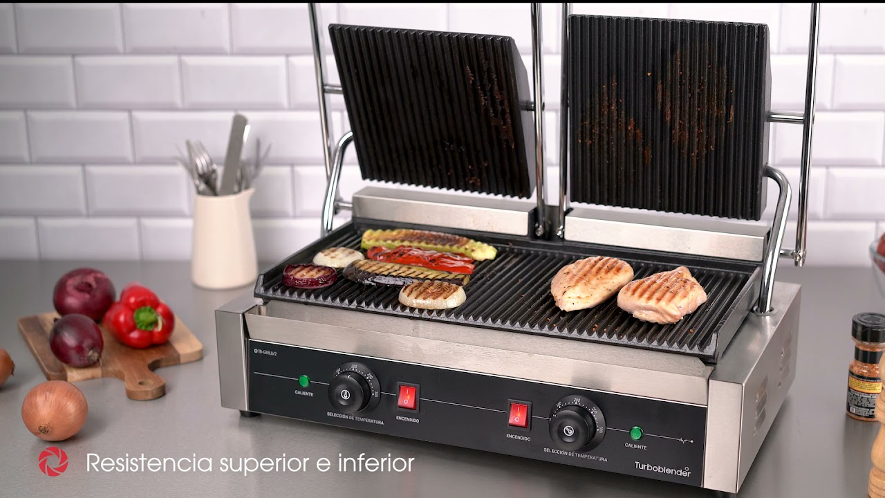 Outlet Tv - EL SARTÉN DOBLE FAVORITO DEL MUNDO . Espectacular Sartén doble  con una placa grill, posee sistema dual para cocinar por ambos lados .  Cierre hermético que mantiene y re