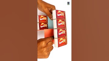 How to make | Diy Miniature Bunk Bed With Sofa From Matchbox Easy | New Craft video | Crafts 2 World