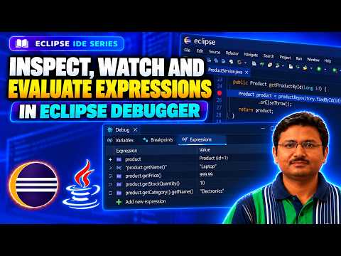 Inspect, Watch and Evaluate Expressions in Eclipse Debugger