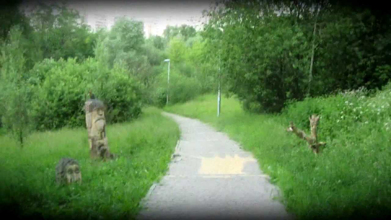 Москва Цейтраферная съемка, парк Свиблово, Лето 2013 - YouTube