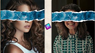 Torn Paper Effect Picsart tutorial | New style Photo Editing in Picsart | Paper cutout effect Edit