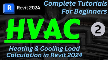 Heat Load Calculation in Revit | Revit MEP | #mep #hvac