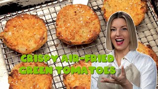 Crispy Air-Fried Green Tomatoes