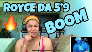 ROYCE DA 5’9 “ BOOM “ REACTION