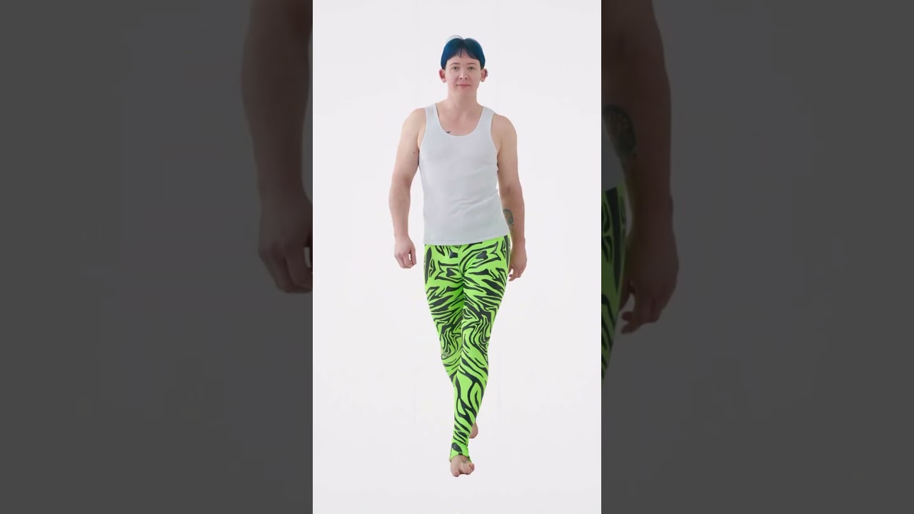 Pole Dancing in Sticky Leggings