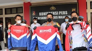 Motif Balas Dendam, Geng Motor Moonraker Tebas Tangan Geng Motor XTC Hingga Putus di Majalengka