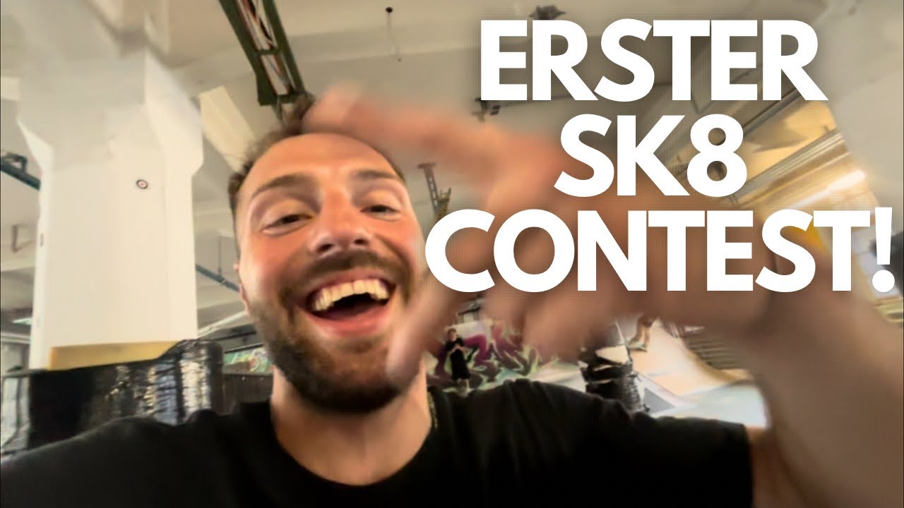 ERSTER SKATEBOARD CONTEST| Titus Frankfurt Locals Only | Skateboarding VLOG