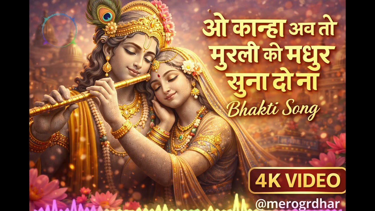 O Kanha Ab To Murali Ki Madhur Suna Do Na | New Bhakti Song | Radha Krishna Bhajan | Radha Rani Song