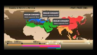 The History of Religion by Maps of War