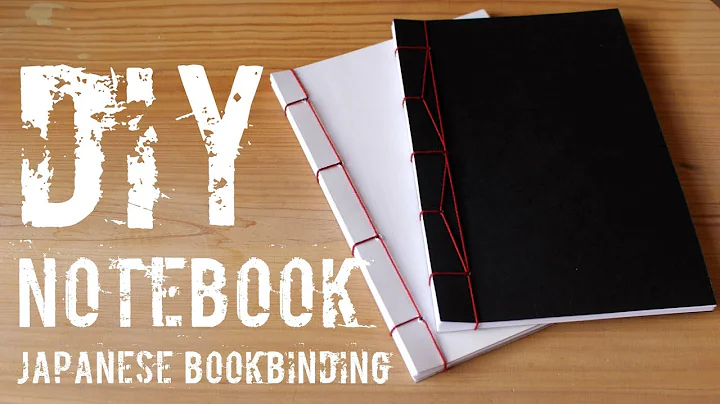 DIY - Notebook: japanese bookbinding || Back to School