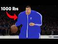 I Made A 1000 Pound Player In NBA 2K