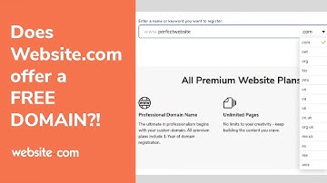How To Get a Free Domain Name From Website.com