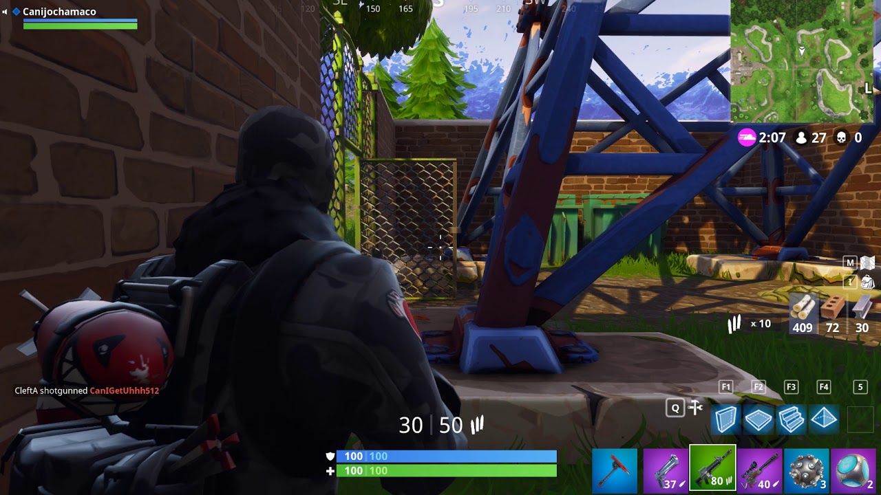 Fortnite trapped frag gaming logo