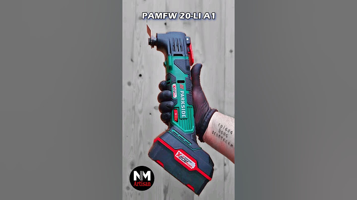 Unleash Your DIY Skills with Parkside Cordless PAMFW 20-LI A1 20v Multi-Purpose Tool