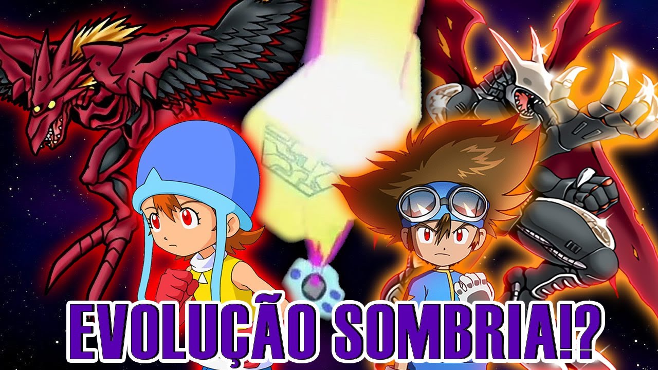 E se todos tivessem uma evolução Sombria em Digimon Adventure? 