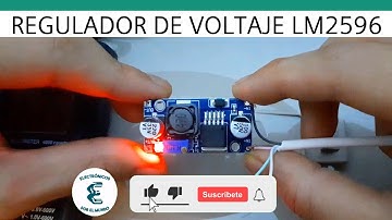 LM2596 Regulador de voltaje Step Down - Funcionamiento y prueba.