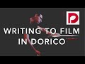 How to write a score in Dorico