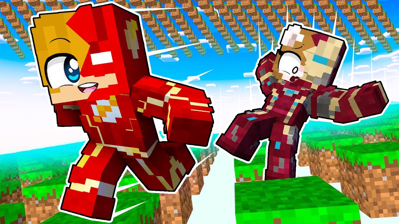Playing as SUPERHEROES In Parkour CIVILIZATION in Minecraft! ( Tagalog )