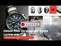 A Watch Review | Citizen Pilot Chronograph | CA7040-85E