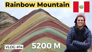 Rainbow Mountain Peru (5200m)🌈: Erfahrungen und Fotospots am Regenbogen Berg | Peru Vlog #14