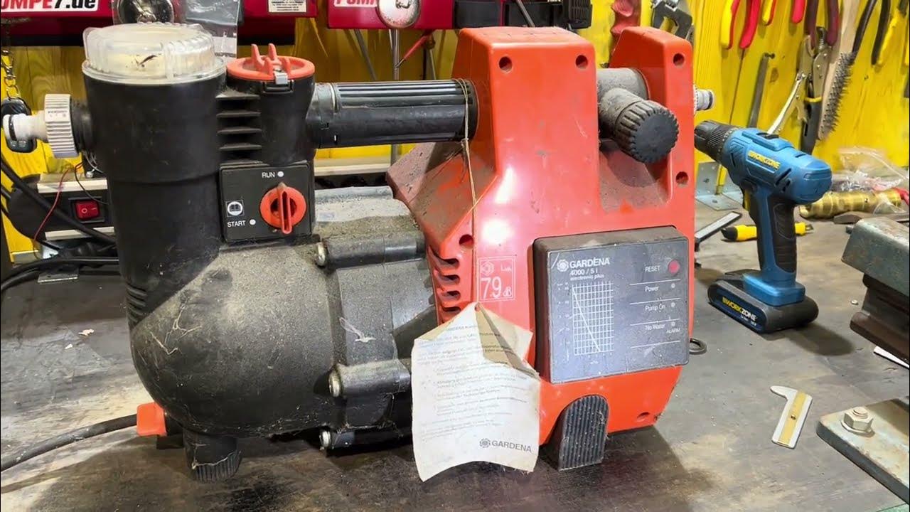 Welches Problem hat die Gardena Pumpe Ansaugprobleme und die Reparatur